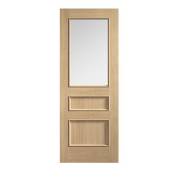Oak Toledo Glazed Internal Door Wooden Timber